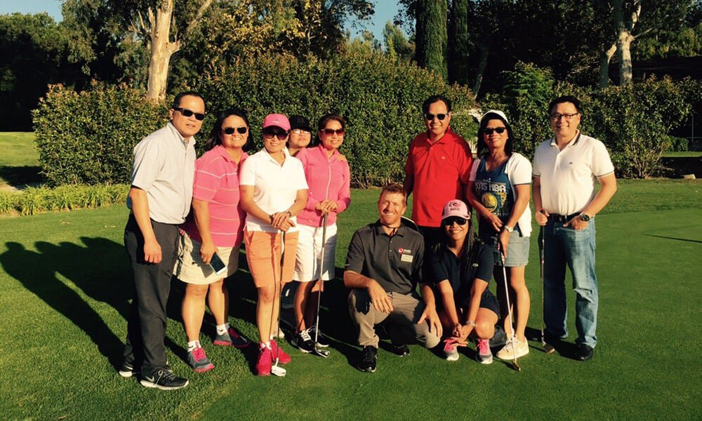 Adult Golf Program group picture